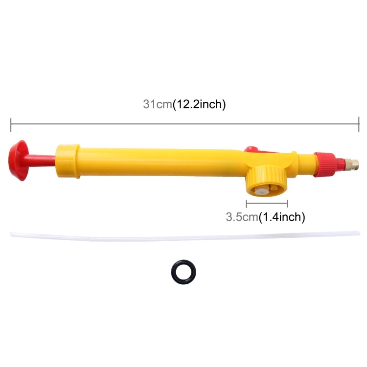 10pcs High Pressure Plastic Bottle Drink Beverage Trolley Gun Spray  Reciprocating Sprayer Coke Bottle Sprayer Manual Pressure Sprayer, Random Color Del...