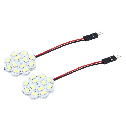 Luce di Lettura Interna per Auto a Forma di Fiore - 2 Pezzi, 3W, 200