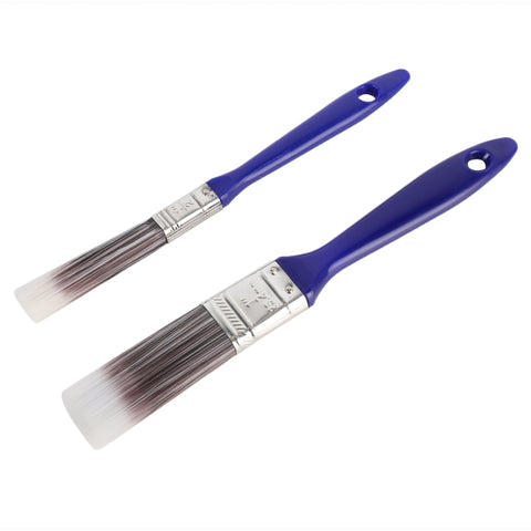 Pennello pulito per capelli in nylon da 2 pezzi per vernice da cucina per giardino auto, 2pcs Nylon Hair Drawing Brush