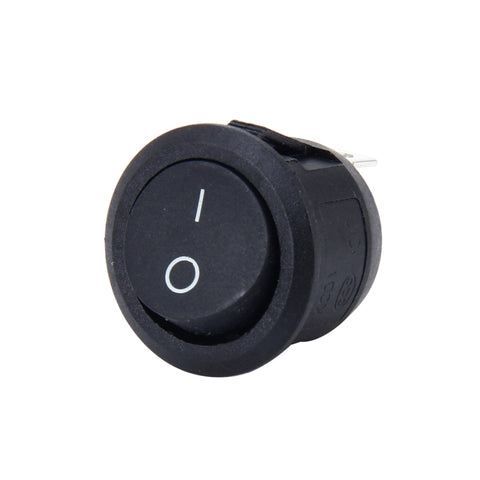 Pulsante OFF-ON avec cappuccio rotondo a 3 pin universale per auto fai-da-te, 3 Pin