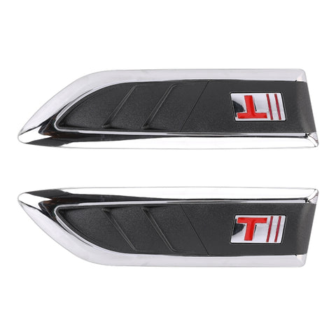 2 pezzi di copertura adesivi decorativi per parafango di presa d'aria laterale per auto, Side Air Intake Flow Vent Cover - Novalix Store