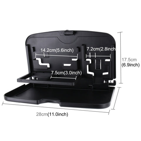 SHUNWEI SD-1509 Plateau postérieur pour voiture, plateau de rangement pour voiture, support pour support de voyage, plateau de rangement pour voyage, multi-usage, SD-1509, plateau de voyage