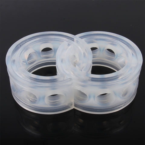 Tampon de puissance pour parasurti a molla per ammortizzatore tipo C+ per auto, 2 pièces, spaziatura molla: 32 mm, hauteur colloïdale: 60 mm, type C+ (Espacement des ressorts: 32 mm, hauteur: 60 mm)