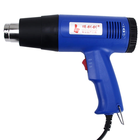 DINGGUAGUA Instrument pour pistolet à air chaud à température réglable industrielle résistante de 1800 W, 50 à 650 degrés prise américaine