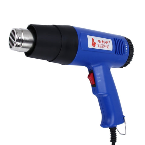 DINGGUAGUA Instrument pour pistolet à air chaud à température réglable industrielle résistante de 1800 W, 50 à 650 degrés prise américaine