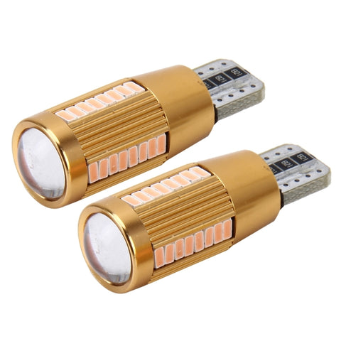 2 luci di ingombro per auto a corrente costante T10 2W 180 LM 5500K con 38 lampade SMD-3014, DC 12-16V, 38 SMD-3014 Lamps, T10+2W Blue Light