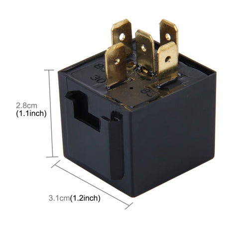 10 pezzi JD-1914 40 AMP 12V Relè per auto impermeabile a cinque spine, 40A - Novalix Store