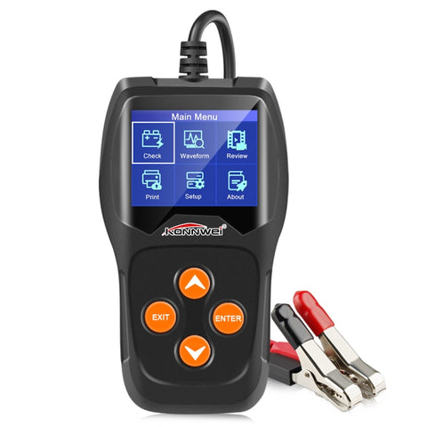 KONNWEI KW600 - Analizzatore di Batteria per Auto 12V fino a 2000 CCA