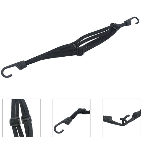 Corda elastica per casco da moto con 2 ganci, longhezza: 60 cm, Corde de casque Elastic Fix