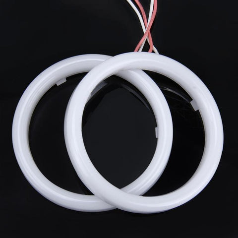 2 luci per occhi angelici per auto da 2,5 pollici, DC 12V