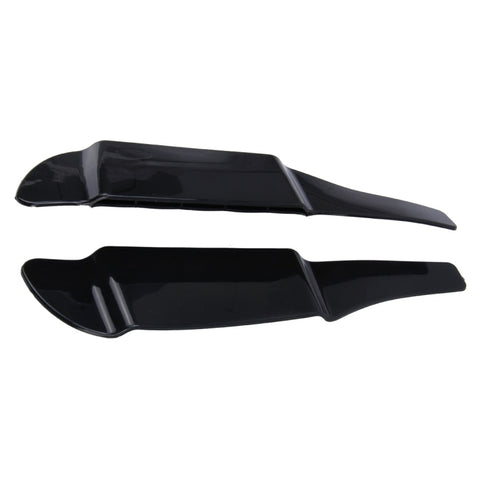 Piastra deflettore antipioggia per specchietto retrovisore retrovisore en gomma universale per auto da 2 pezzi, Rain Baffle Plat