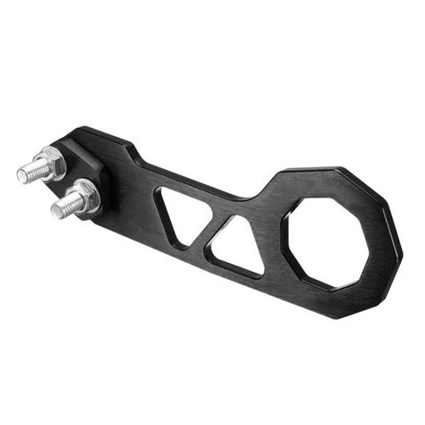 Anello per rimorchio con gancio di traino posteriore in lega di alluminio per auto universale con 2 fori per viti