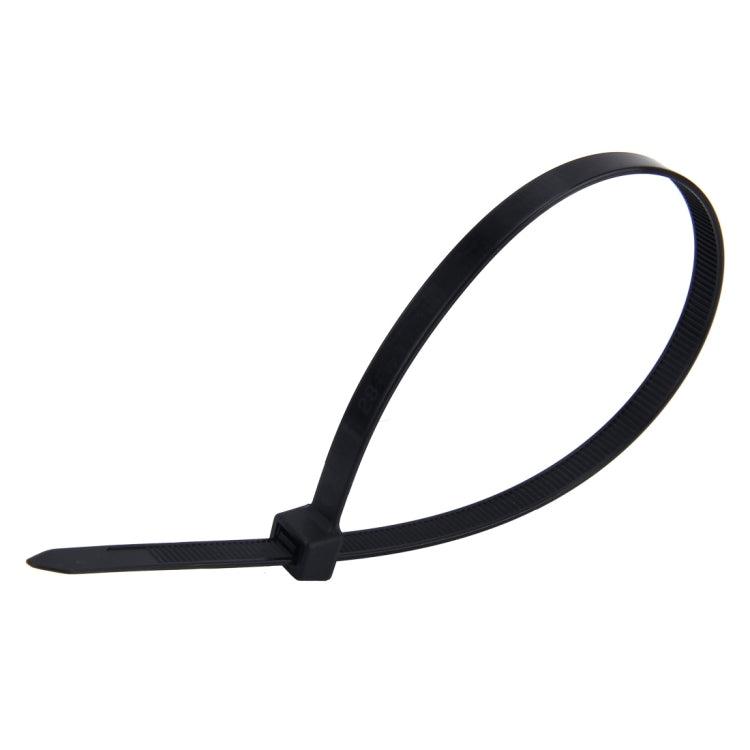 250 PCS 8mm*300mm Nylon Cable Ties, 8mm*300mm Black, 8mm*300mm White