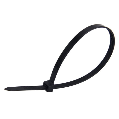 250 Pack 8mm x 300mm Nylon Cable Ties - Black & White