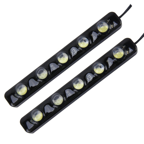 5W Daytime Running Lights - 150 LM, 6000K Brightness, 2 Pack