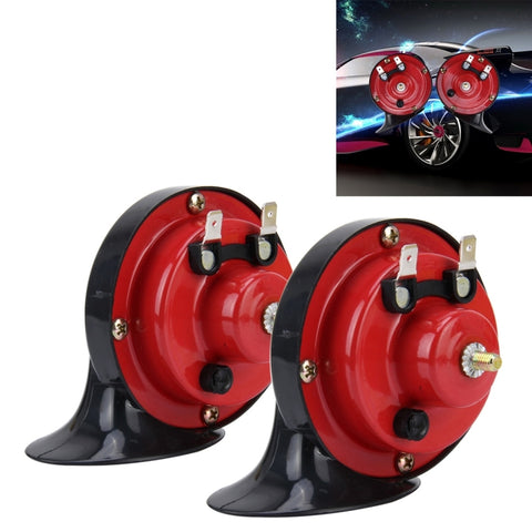 Kit doppio clacson SEGER Supertone 12V tono alto/tono basso 118dB con staffa