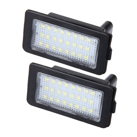 Luce Targa Canbus 2 Pezzi con 24 Lampade SMD-3528 per BMW E38