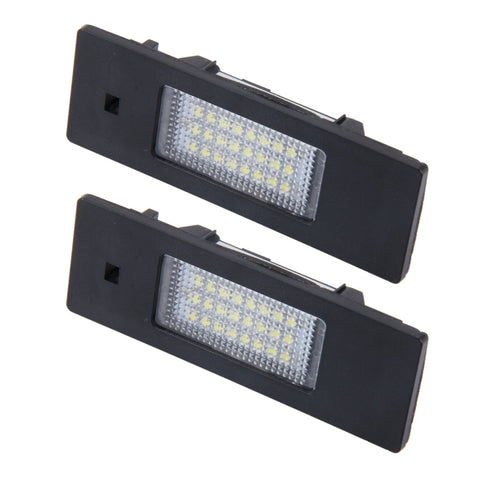 Luce targa da 2 pezzi con 24 lampade SMD-3528 pour BMW E87, pour BMW E87