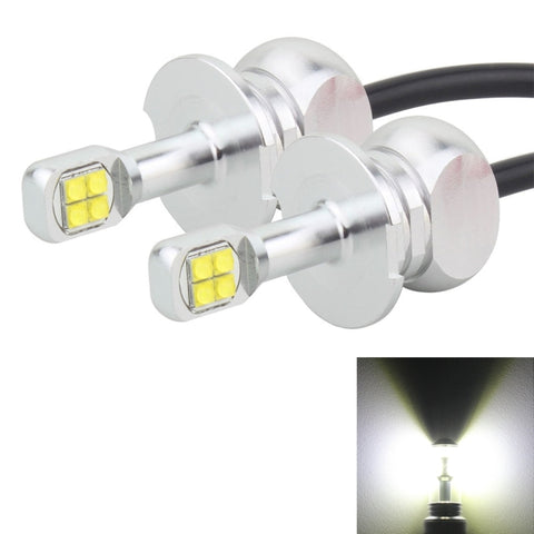 2 PCS H3 40W 800 LM 6000K 8 LED CREE Fendinebbia per auto, DC 12V, H3 - Novalix Store