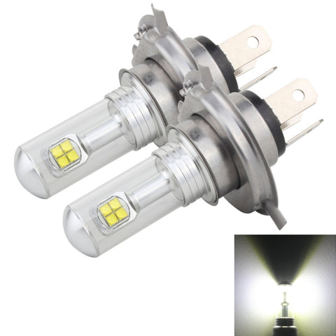 Fendinebbia per Auto H4 40W 800 LM 6000K - 2 Pezzi LED CREE DC 12V