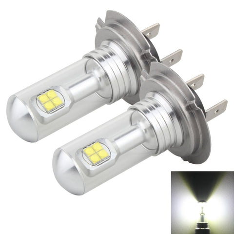 Fendinebbia Auto H7 40W 800 LM 6000K con 8 LED CREE - DC 12V