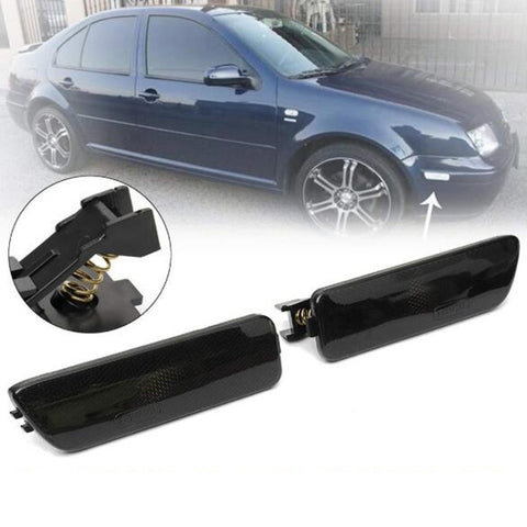 Alloggiamento luci d'ingombro paraurti anteriore de 2 pezzi sans lampadina di ricambio 1JM945071 / 1JM945072 pour VW Golf / Jetta 1999-2005
