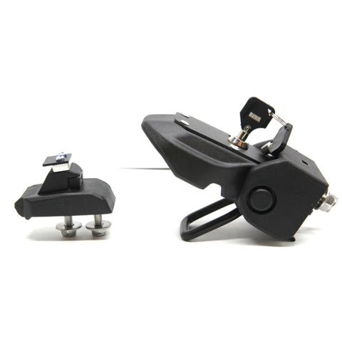 2 pezzi antifurto per auto cofano chiusura chiusura chiusura fibbia coperchio motore con serratura per Jeep Wrangler JL 2018, for Jeep Wrangler JL 2018 - Novalix Store