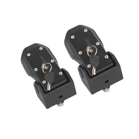 2 pezzi antifurto per auto cofano chiusura chiusura chiusura fibbia coperchio motore con serratura per Jeep Wrangler JL 2018, for Jeep Wrangler JL 2018 - Novalix Store