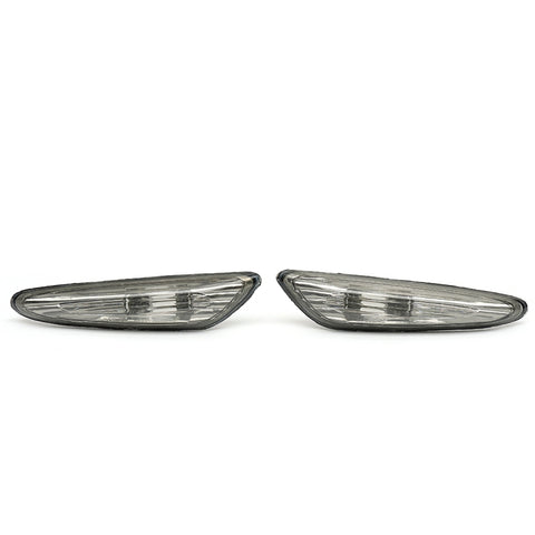 2 pezzi di indicatori di direzione laterali per auto/alloggiamento degli indicatori di direzione senza lampadine 63 13 7 165 742/63 13 7 165 741 per BMW E90 E91 E92 E93 2006-2011