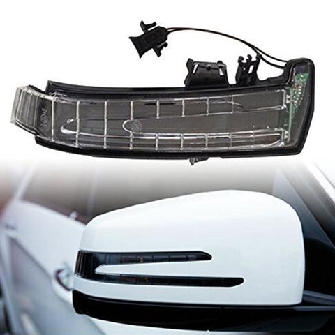 Auto DC12V 1.8W LED Specchietto rétroviseur lato destro Indicateur de direction Indicateur lumineux Lampe A3159540C / A3159539C / A2129067501 / A2129067401 pour Mercedes-Benz, côté droit