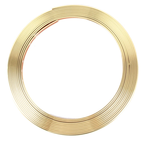 Striscia decorativa universale antigraffio 8M flessibile per mozzo ruota auto modanature TRIM striscia decorativa brillante, 8m Shining, 8m