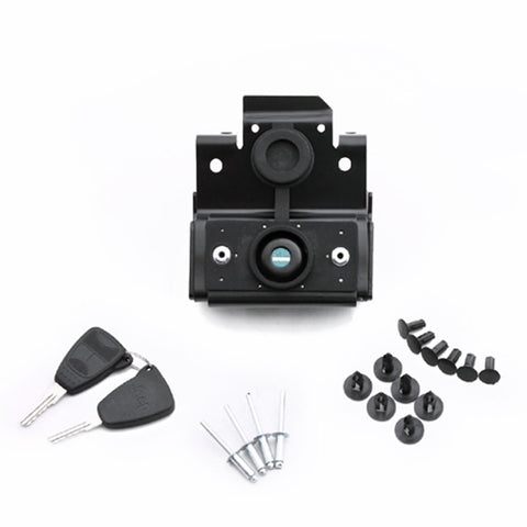 Antifurto per cofano per auto, chiusura a scatto, blocco coperchio motore con chiavi per Jeep Wrangler JK 2007-2017, Jeep Wrangler JK 2007-2017(with Keys)