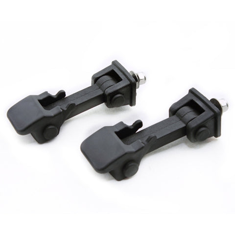 2 pièces de voiture pour voiture, voiture avec fibbia, couverture du moteur pour Jeep Wrangler TJ 1996-2006, Jeep Wrangler TJ 1996-2006