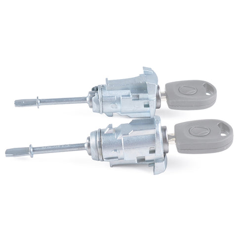 Cilindro serratura porta sinistra + destra per auto 6L3837167B / 168B per Seat Cordoba Ibiza III, For Seat