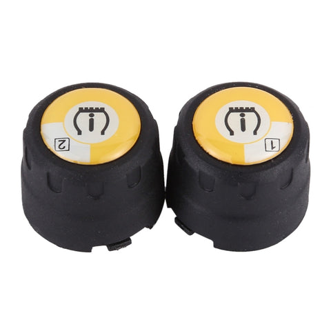 Système de surveillance de la pression des pneumatiques Bluetooth pour moto TPMS Rilevamento APP pour téléphone cellulaire 2 capteurs externes, TPMS
