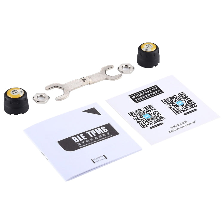 Bluetooth Tire Pressure Monitoring System for Motorcycles