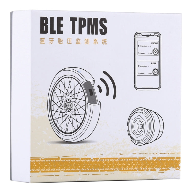 Bluetooth Tire Pressure Monitoring System for Motorcycles