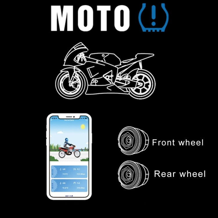 Bluetooth Tire Pressure Monitoring System for Motorcycles