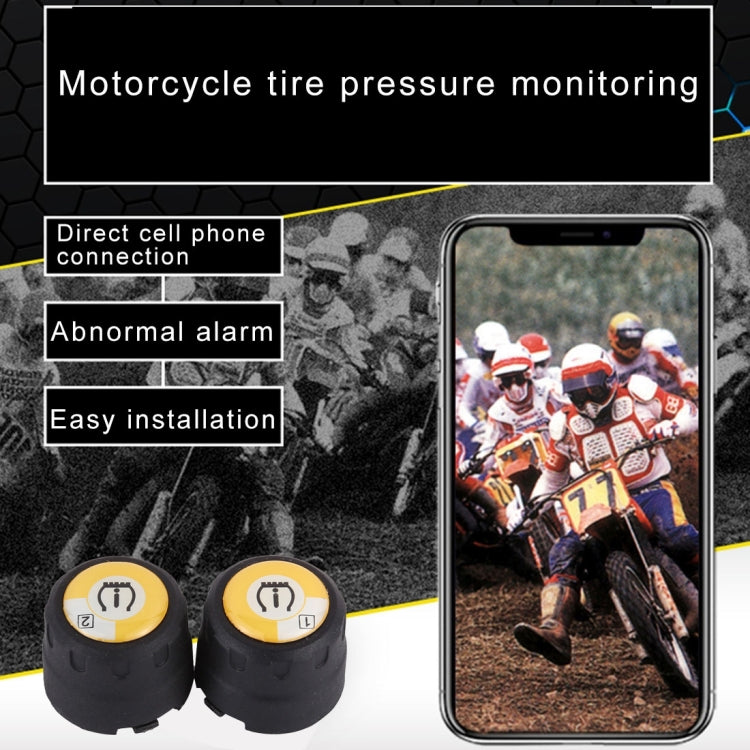 Bluetooth Tire Pressure Monitoring System for Motorcycles