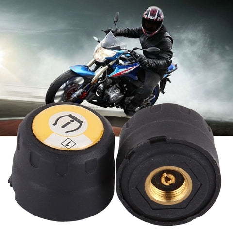 Système de surveillance de la pression des pneumatiques Bluetooth pour moto TPMS Rilevamento APP pour téléphone cellulaire 2 capteurs externes, TPMS