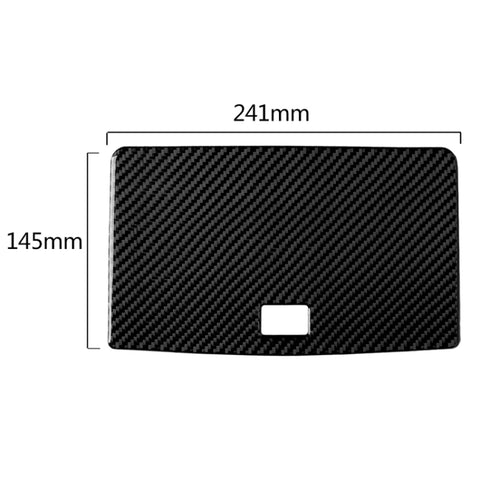 Adhésif décoratif pour panneau de navigation pour console en fibre de carbone pour voiture pour Mercedes-Benz W204 Classe C 2007-2010, Console de navigation
