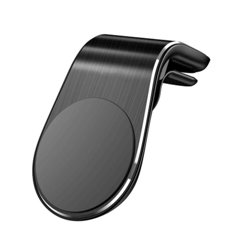 Staffa di supporto per telefono cellulare con presa d'aria magnetica in metallo per auto, Air Outlet Mobile Phone Holder