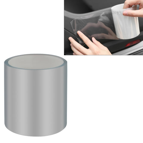 Autocollant pour portière de voiture universel, invisible, anti-collision, bande de protection, dimensions : 10 cm x 3 m, taille : 10 cm x 3 m.
