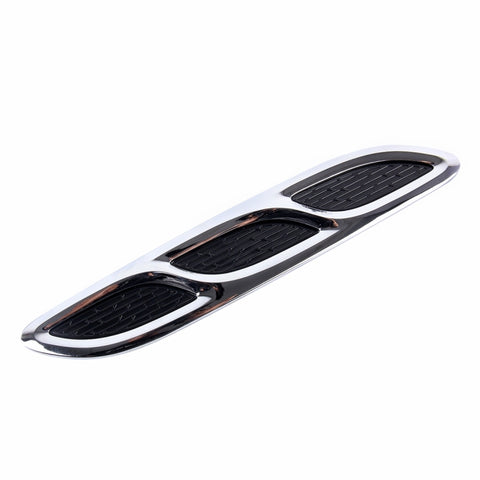 2PCS V-623 JDM Stile Plastica Decorativa Flusso D'aria di Aspirazione Turbo Cofano Cofano Coperchio di Sfiato Laterale Con Bastone Autoadesivo, V-623 - Novalix Store
