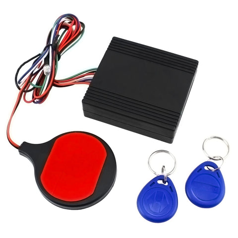 Dispositif antifurto intelligent pour moto avec bloc intégré invisible et capteur IC Card