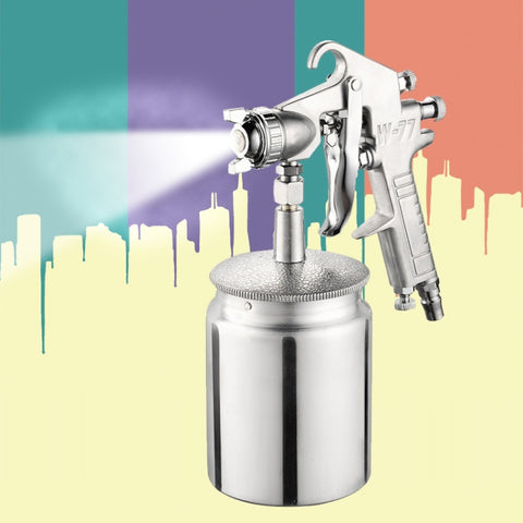 W-77 Outil pneumatique pour pistolet à pulvérisation pour pistolet à pulvérisation inférieure pour voiture domestique, diamètre du trou: 3 mm, Pistolet à peinture