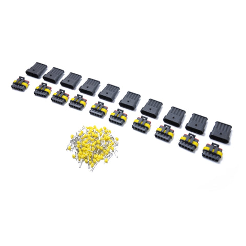 10 set Set di auto per auto con connettore per cavo elettrico impermeabile sigillato a 5 pin, A0314 - Novalix Store