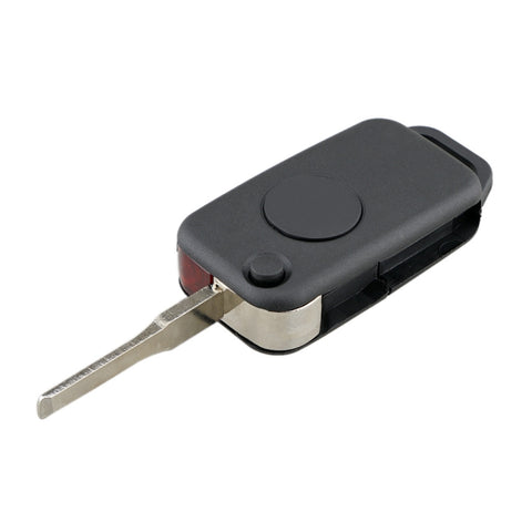 Per chiavi auto Mercedes-Benz di ricambio, custodia per chiave auto a 1 pulsante con stelo chiave pieghevole, 1 Button