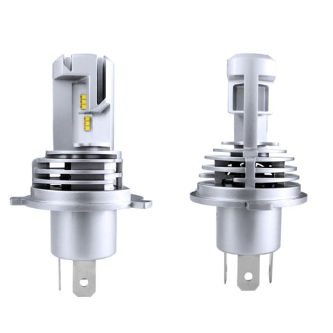 2 lampade per fari LED per auto M3 H4 DC9-32V / 17W / 6500K / 2000LM IP68, H4 - Novalix Store