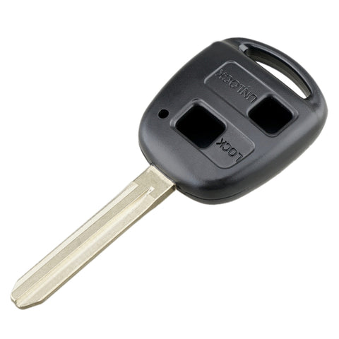 Per chiavi auto TOYOTA di ricambio, custodia per chiave auto a 2 pulsanti con stelo chiave, 2 Buttons